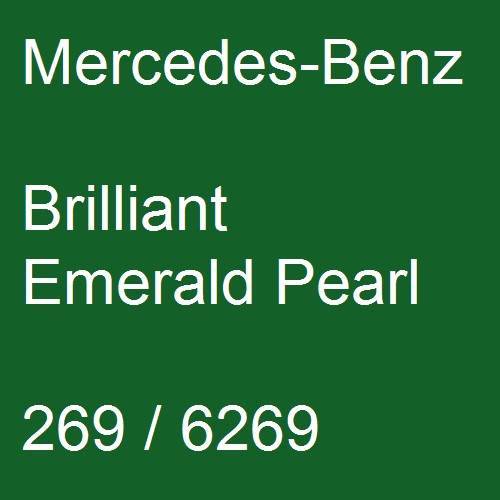 Mercedes-Benz, Brilliant Emerald Pearl, 269 / 6269.